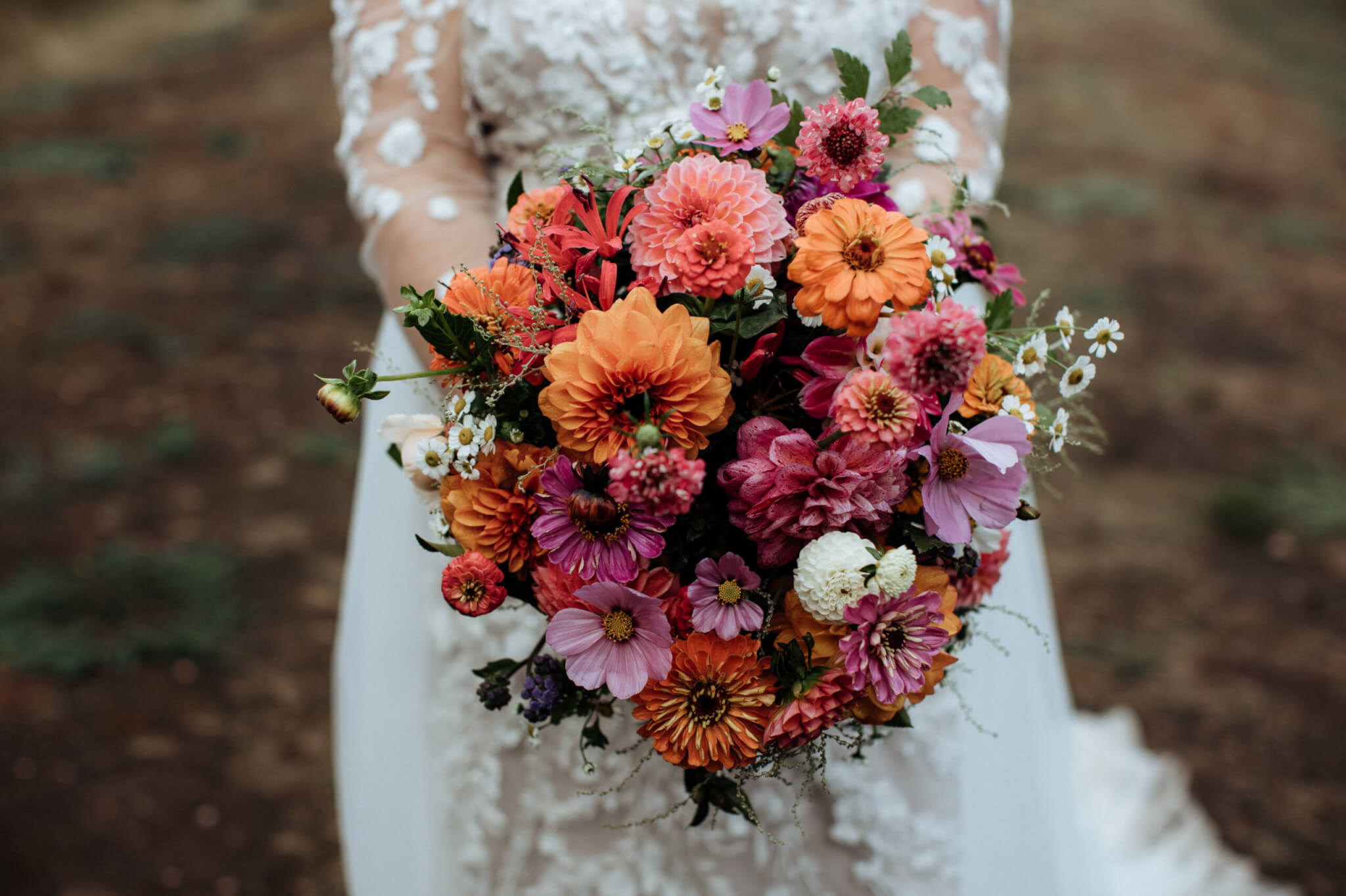Sustainability is very cool when it comes to wedding flowers